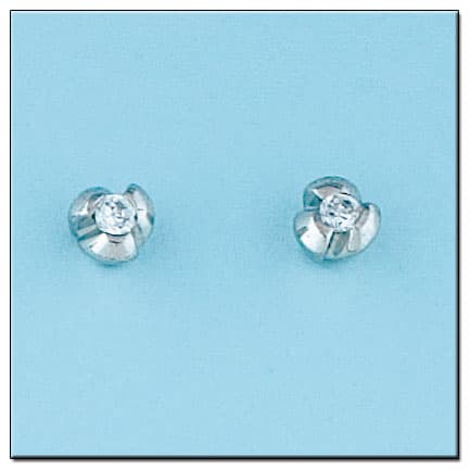 Imagen del productoPENDIENTES ORO BLANCO 18KL DIAMANTES