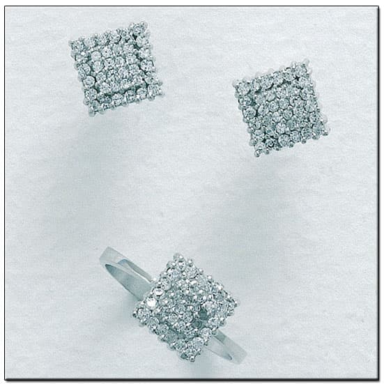Imagen del productoSORTIJA ORO BLANCO 18KL DIAMANTES