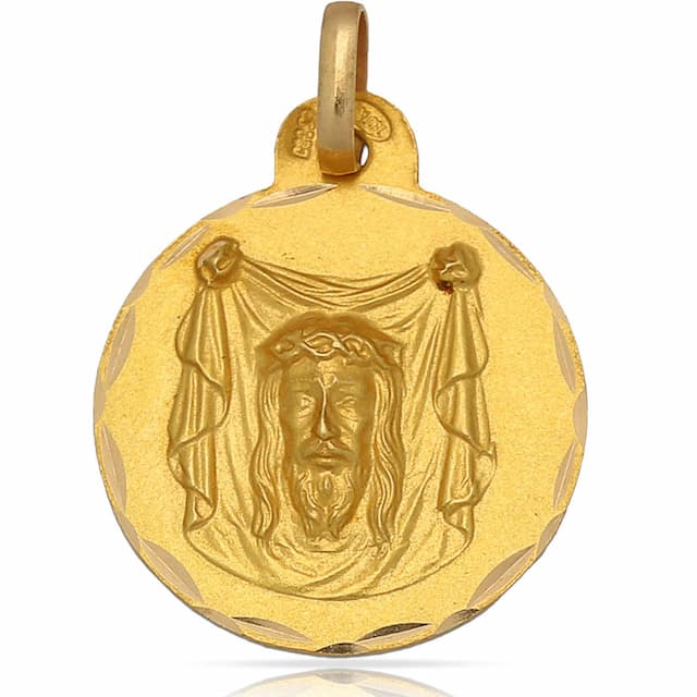 Imagen del productoMEDALLA ORO 18KL SANTA FAZ - 19MM
