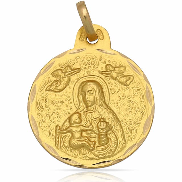 Imagen del productoMEDALLA ORO 18KL V. DE CINTA- 19MM