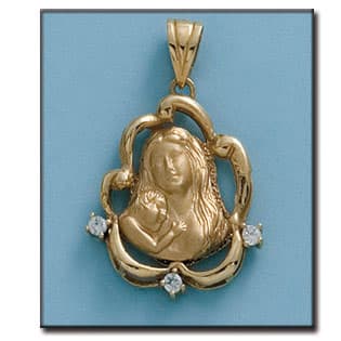 Imagen del productoCOLGANTE ORO 18KL DE LA MADRE - 22X28MM