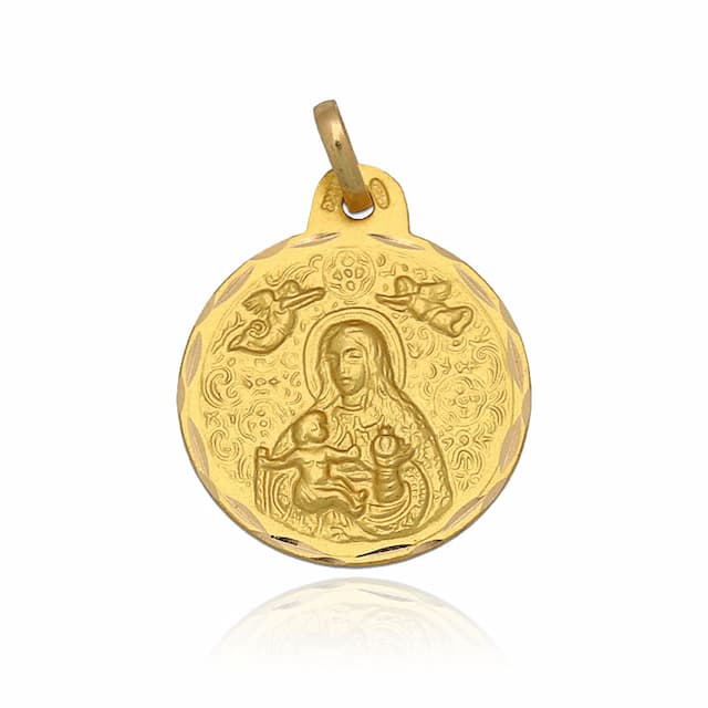 Imagen del productoMEDALLA ORO 18KL V. DE CINTA - 15MM