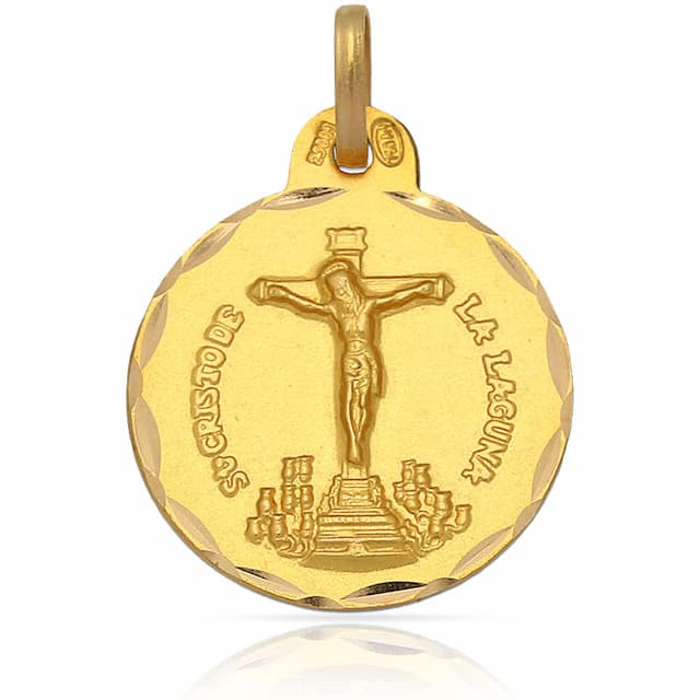 Imagen del productoMEDALLA ORO 18KL C. DE LA LAGUNA - 21MM 