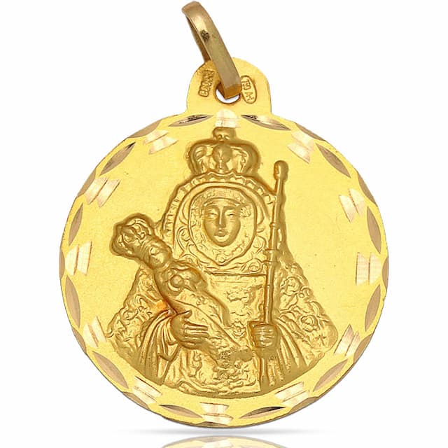 Imagen del productoMEDALLA ORO 18KL V. CANDELARIA - 23MM