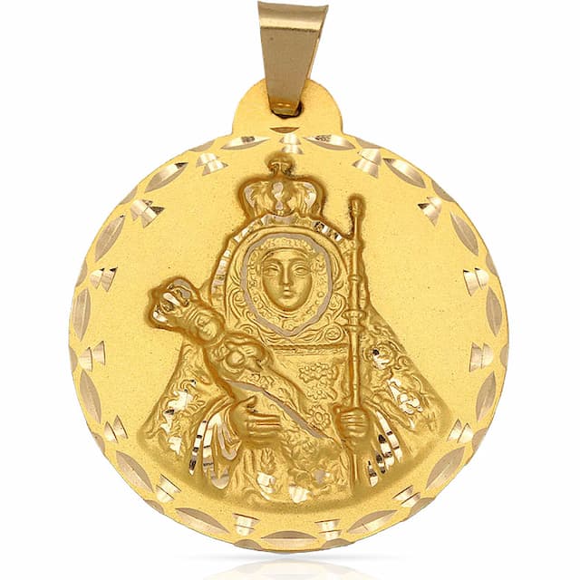 Imagen del productoMEDALLA ORO 18KL V. CANDELARIA - 42MM