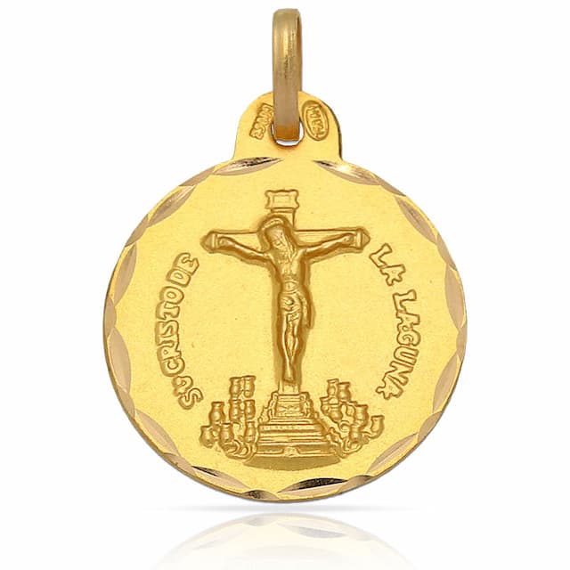 Imagen del productoMEDALLA ORO 18KL C. DE LA LAGUNA - 19MM 