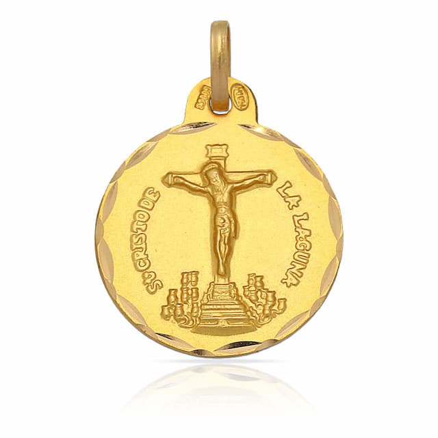 Imagen del productoMEDALLA ORO 18KL CRISTO DE LA LAGUNA - 17MM