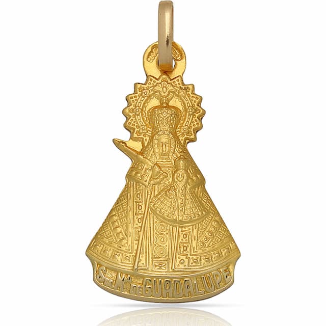 Imagen del producto MEDALLA ORO 18KL V. DE GUADALUPE - 17X29MM
