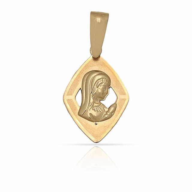 Imagen del productoMEDALLA ORO 18KL VIRGEN NIÑA - 10X16MM