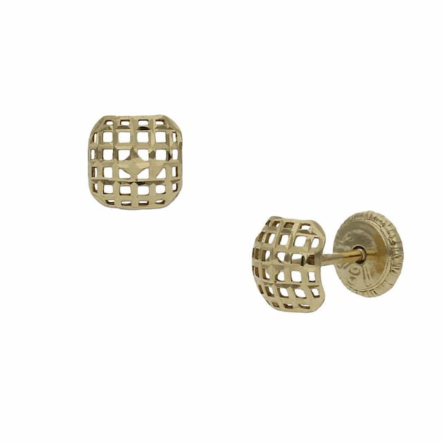Imagen del productoPENDIENTES ORO 18KL CUADRADOS - 5.50MM
