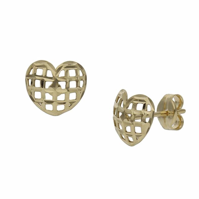 Imagen del productoPENDIENTES ORO 18KL CORAZON - 8MM