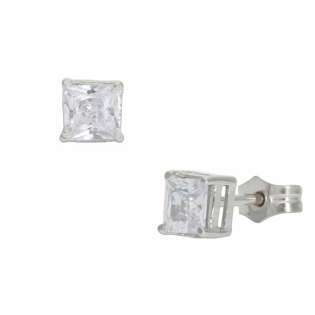 Imagen del productoPENDIENTES ORO BLANCO 18KL - 4.5X4.5MM
