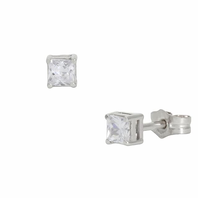 Imagen del productoPENDIENTES ORO BLANCO 18KL - 3.5X3.5MM