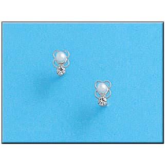 Imagen del productoPENDIENTES ORO BLANCO 18KL PERLAS