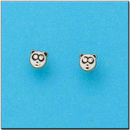 Imagen del productoPENDIENTES ORO 18KL OSO PANDA