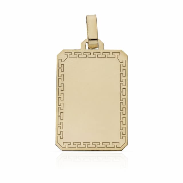 Imagen del productoPLACAS ORO 18KL GRECA - 19X28MM