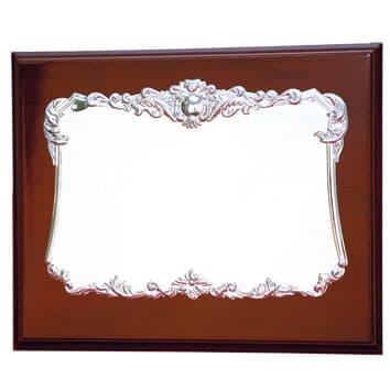 Imagen del productoPLACA HOMENAJE ALUMINIO 26X21CM - 18X13CM