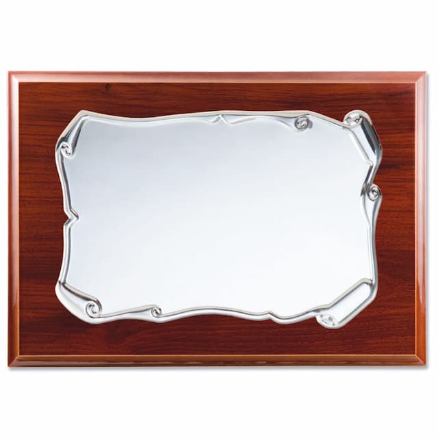 Imagen del productoPLACA HOMENAJE ALUMINIO 26X21CM - 22X16CM