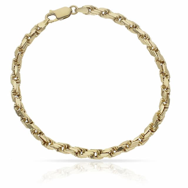 Imagen del productoPULSERA ORO 18KL SALOMONICA TALLADA - 4MM
