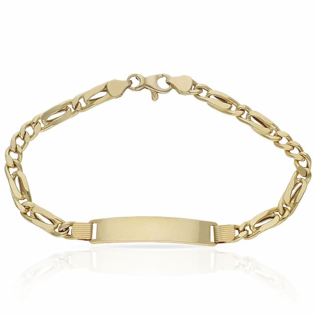 Imagen del productoPULSERA ORO 18KL HUECA PLACA