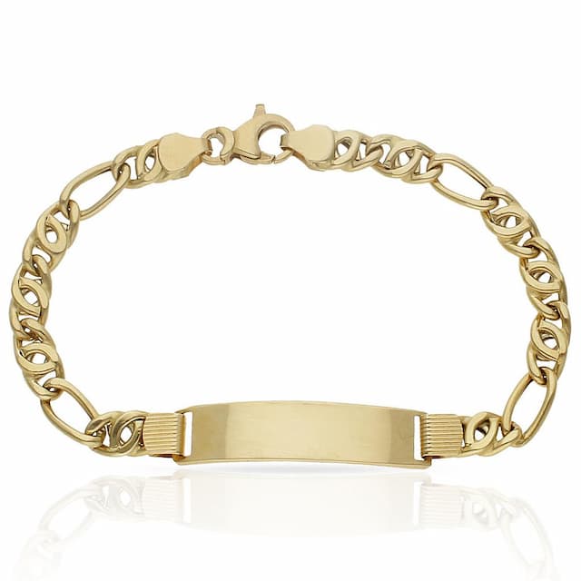 Imagen del productoPULSERA ORO 18KL HUECA PLACA