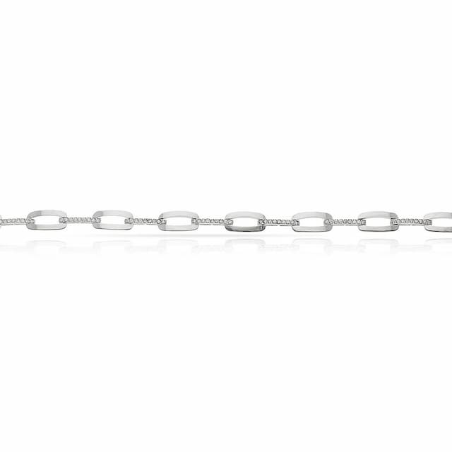 Imagen del productoPULSERA ORO BLANCO  18KL CIRCONITAS