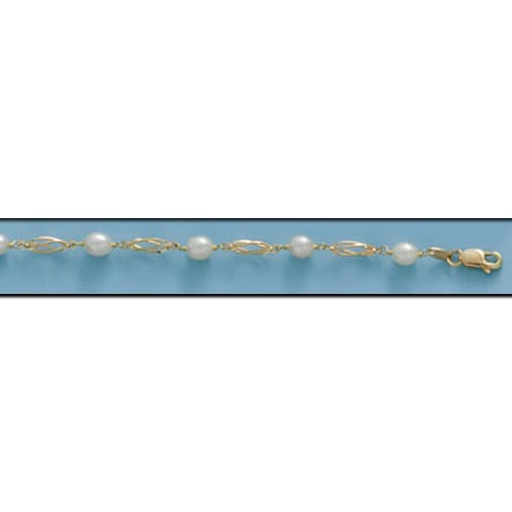 Imagen del productoPULSERA ORO 18KL PERLA JOFA Y JAULA