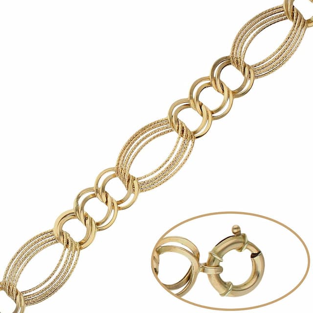 Imagen del productoPULSERA ORO 18KL TROQUELADA