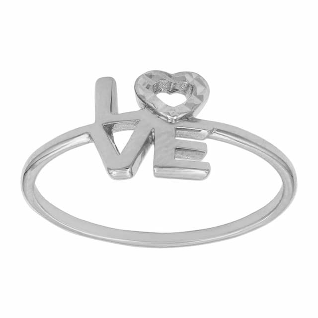 Imagen del productoSORTIJA ORO BLANCO 18KL LOVE