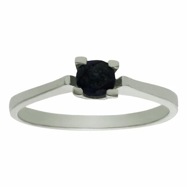 Imagen del productoSORTIJA ORO BLANCO 18KL ZAFIRO FINO