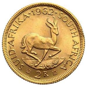 Imagen del productoSouth African 2 Rand Gold Coin
