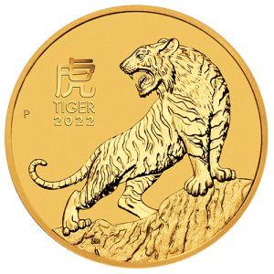 Imagen del producto1/10 oz Gold Coin Tiger 2022, Lunar Series III