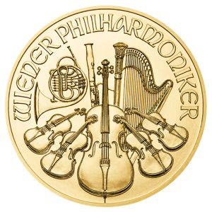 Imagen del producto1/10 oz Gold Vienna Philharmonic 2023
