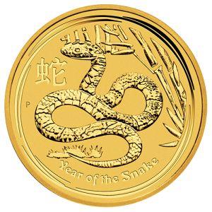 Imagen del producto1/20 oz Gold Snake 2013, Lunar Series II