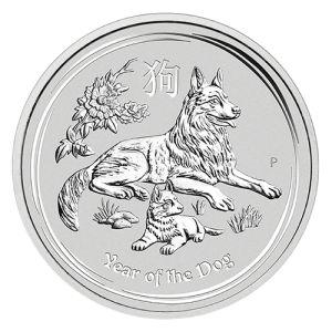 Imagen del producto1 kg Silver Coin Dog 2018, Lunar Series II