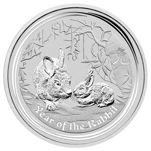 Imagen del producto1 kg Silver Coin Rabbit 2011, Lunar Series II