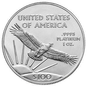 Imagen del producto1 oz Platinum American Eagle 2022