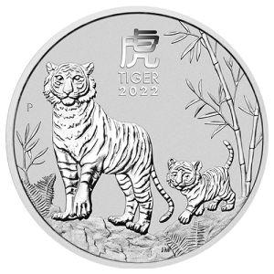 Imagen del producto5 oz Silver Coin Tiger 2022, Lunar Series III