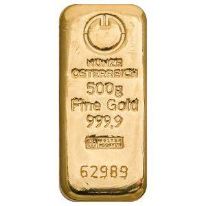 Imagen del producto500g Gold Bar Austrian Mint