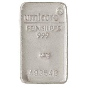 Imagen del producto500g Silver Bar, various manufacturers