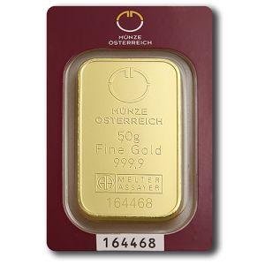 Imagen del producto50g Gold Bar Austrian Mint