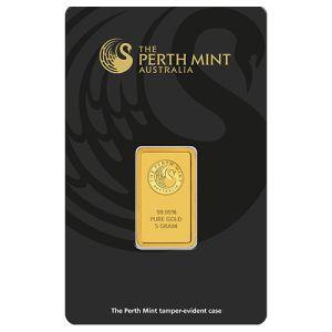 Imagen del producto5g Gold Bar Perth Mint